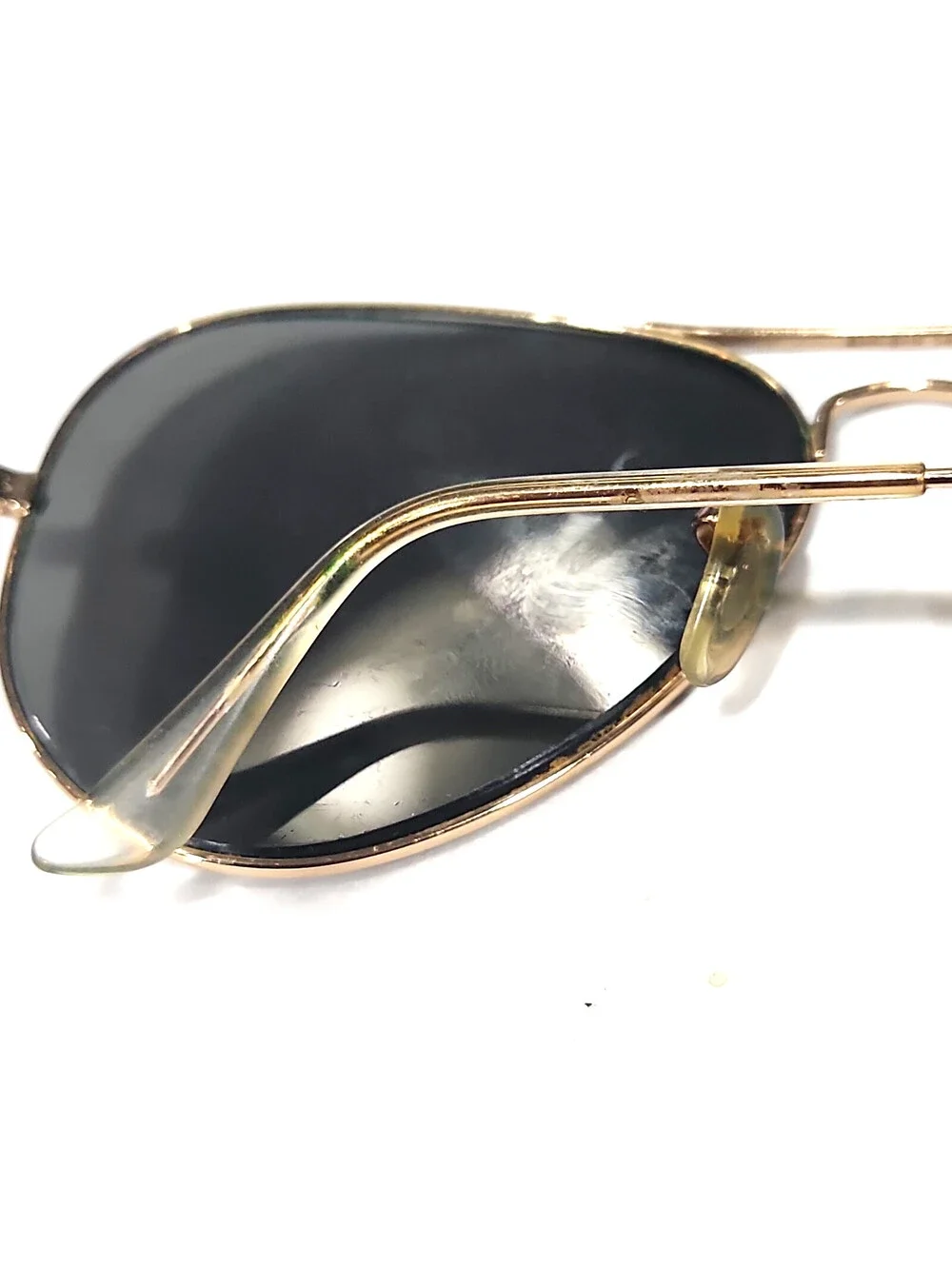 Ray Ban RB3025 L0205 No Lenses Aviator Gold Sunglasses Frame 58-14